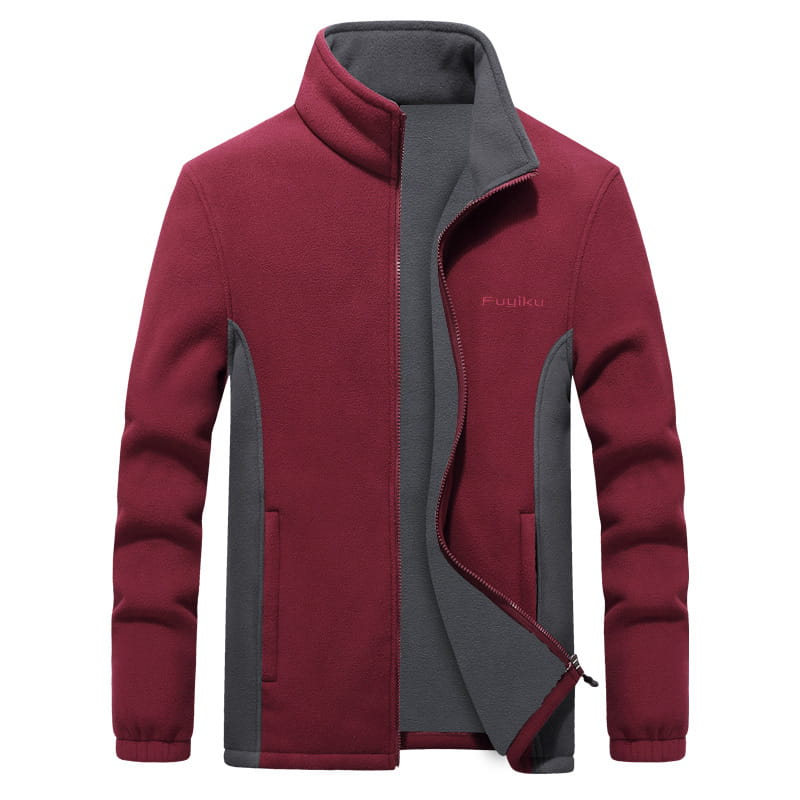Men’s Casual Fleece Jacket for Fall and Winter