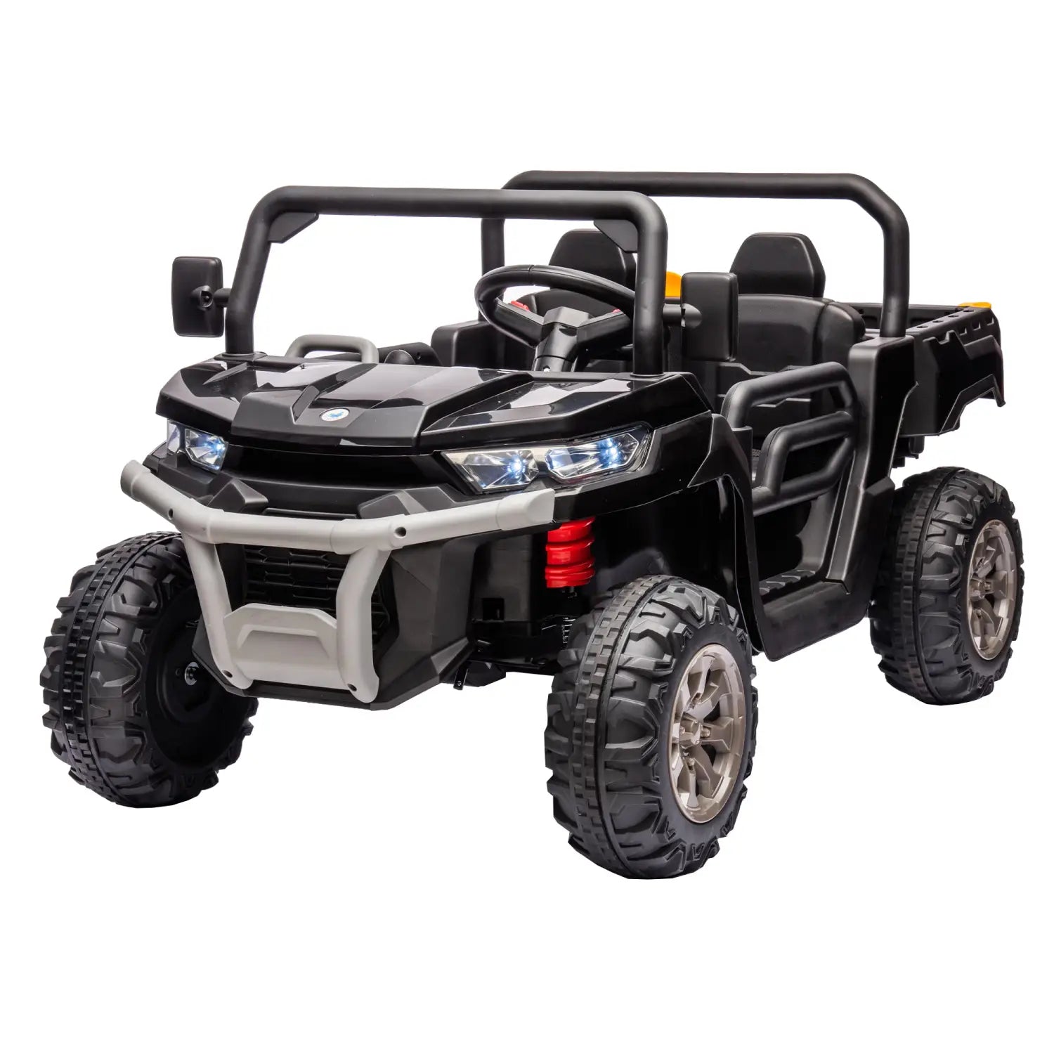 24V Ride On Truck 2 Seater Ride On UTV With 2x200W Motor Ride On Dump Truck With Dump Bed Shovel Ride On Car
