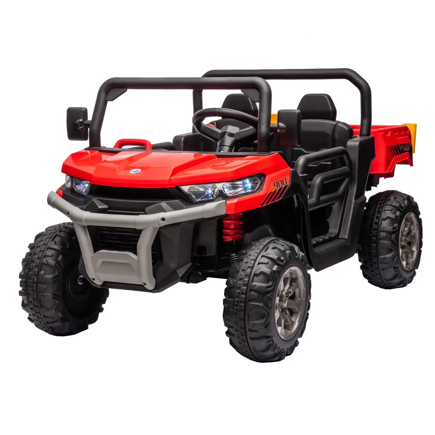 24V Ride On Truck 2 Seater Ride On UTV With 2x200W Motor Ride On Dump Truck With Dump Bed Shovel Ride On Car