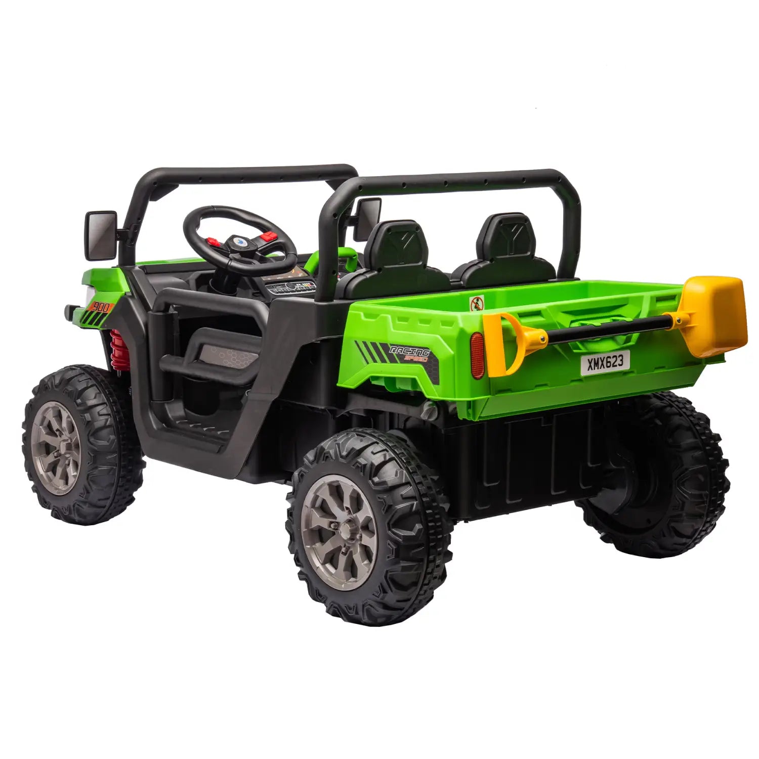 24V Ride On Truck 2 Seater Ride On UTV With 2x200W Motor Ride On Dump Truck With Dump Bed Shovel Ride On Car