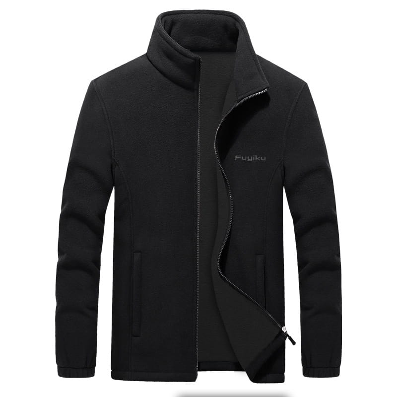 Men’s Casual Fleece Jacket for Fall and Winter
