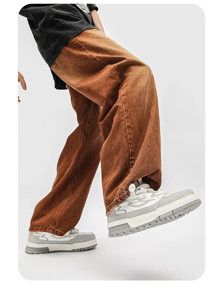 Boys Men’s Platform All-match Height Increasing Niche Personality Korean Casual Shoes - # BOAA73510002
