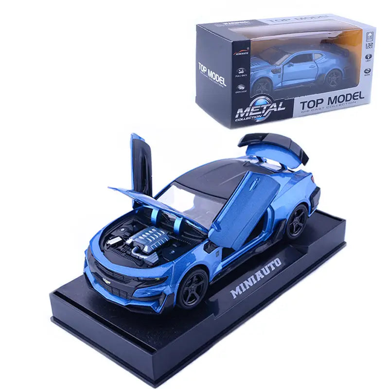 Alloy Car Model with Sound and Light Effects