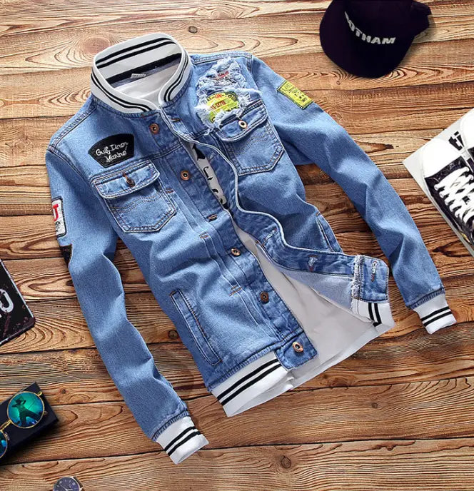 Denim Jacket Side View
