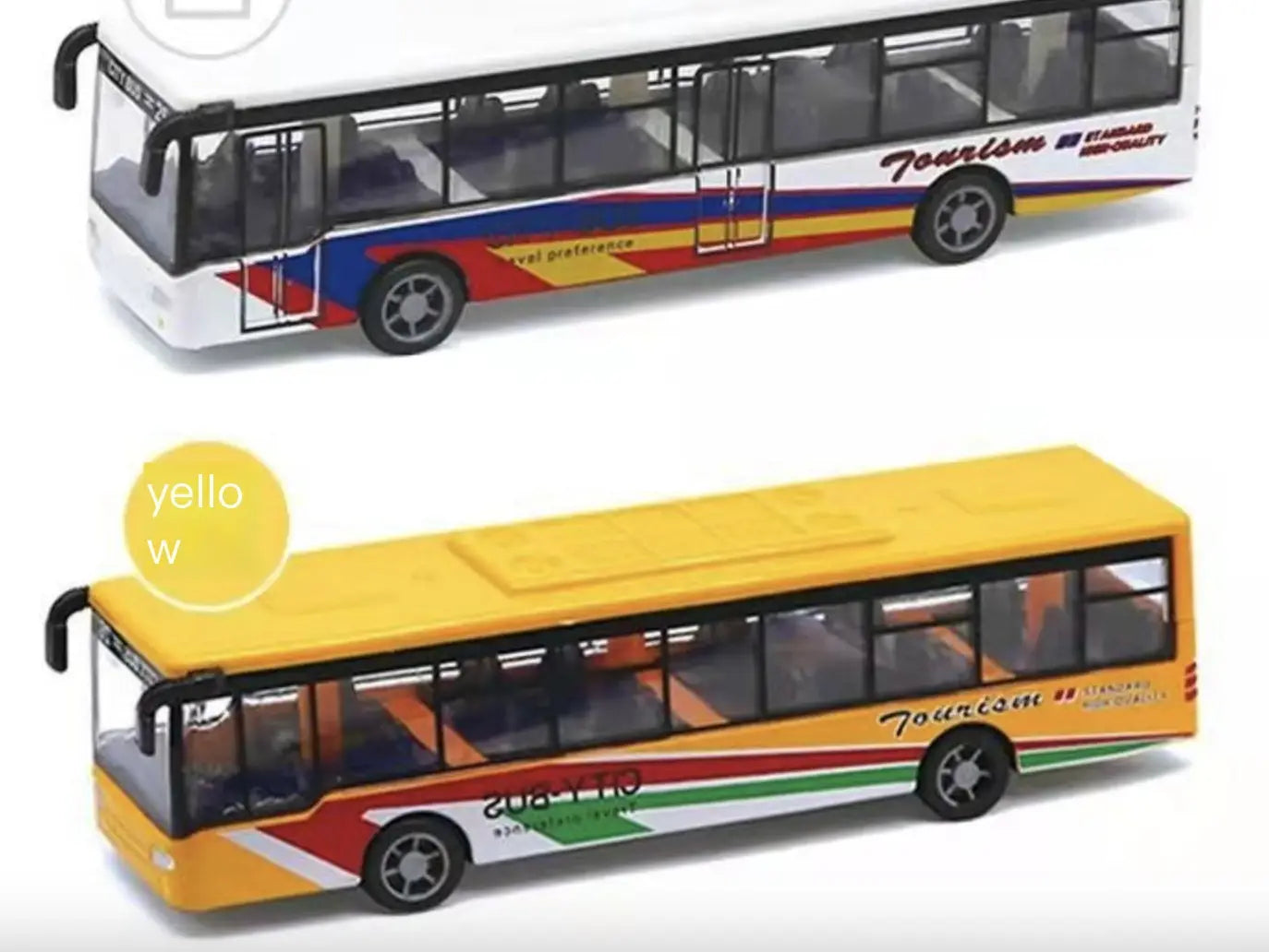 Colorful School Bus Model