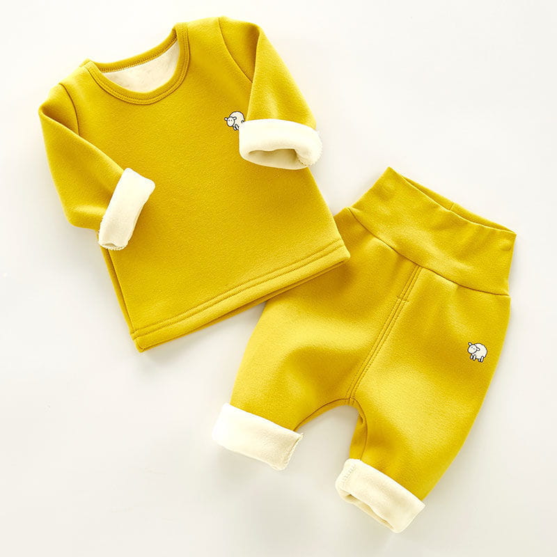 Winter Thermal Clothes Set | For Infants and Toddlers | 2 Pieces - # BAAA51210077