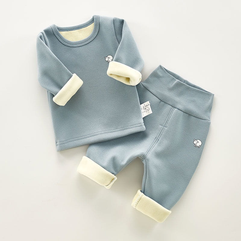 Winter Thermal Clothes Set | For Infants and Toddlers | 2 Pieces - # BAAA51210077