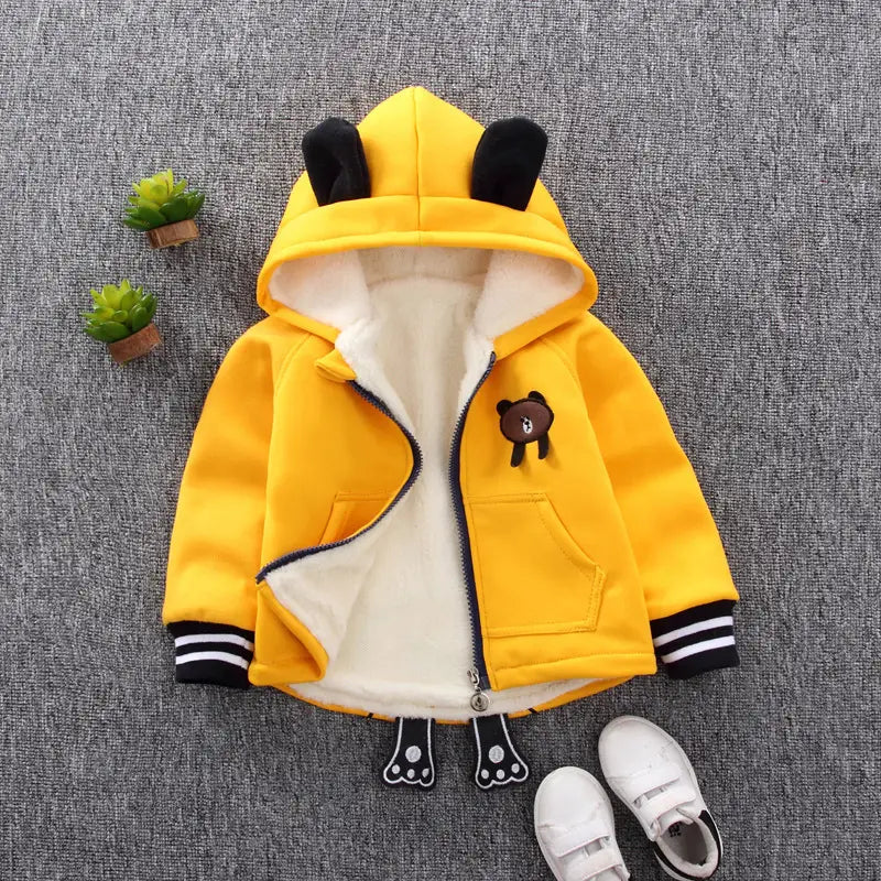 Children’s Fleece Jacket for Autumn and Winter