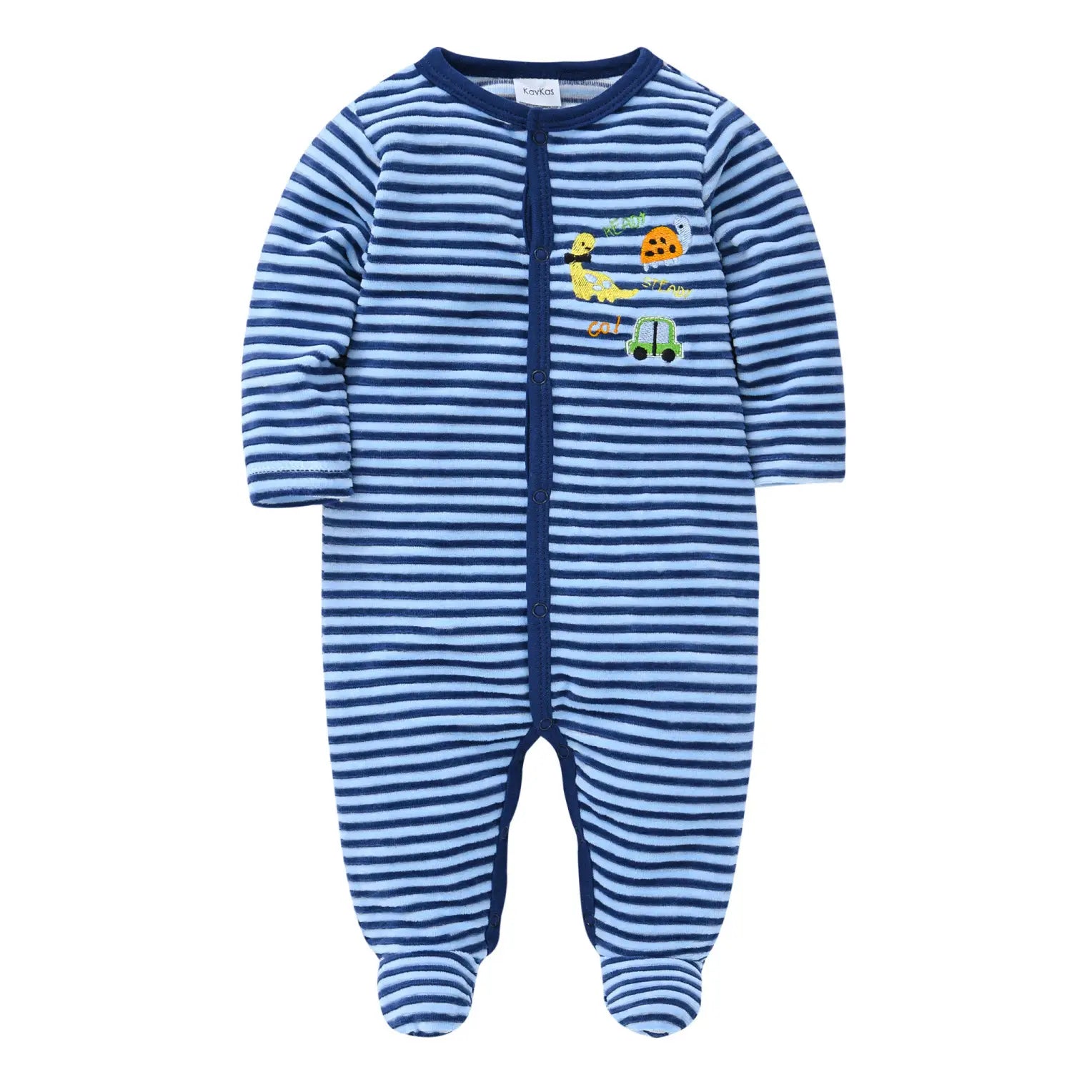 Baby Cotton Long Sleeve Bodysuit | For Newborns - # BAAA21110071