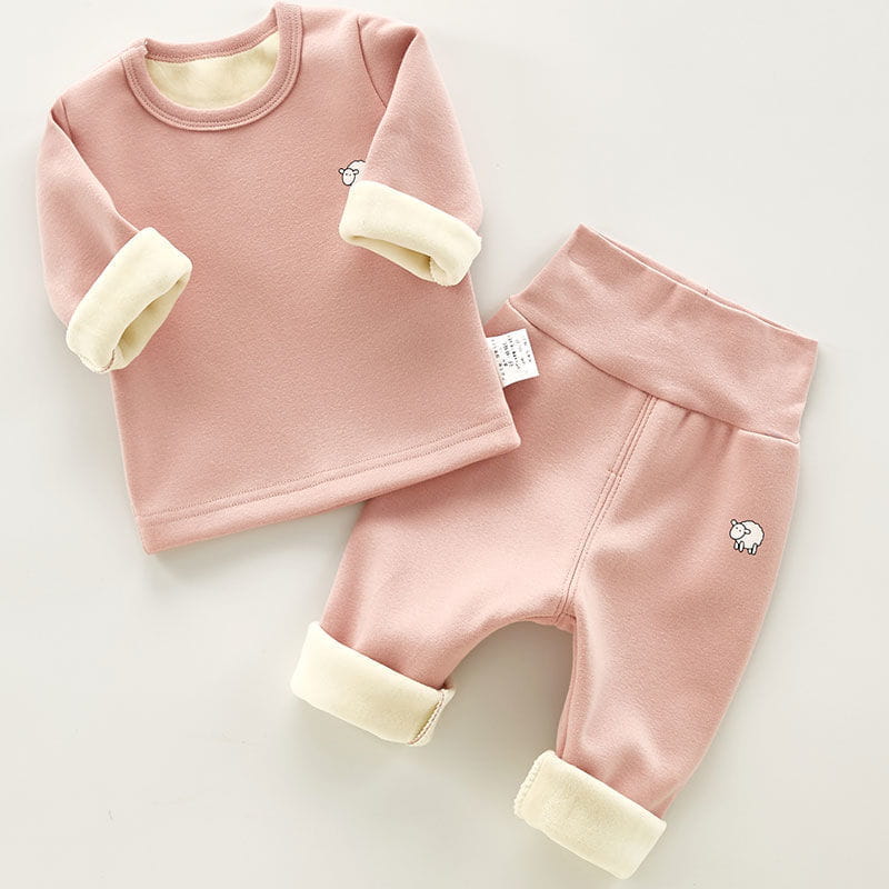 Winter Thermal Clothes Set | For Infants and Toddlers | 2 Pieces - # BAAA51210077