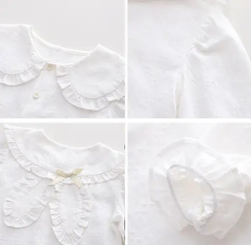 Girls Shirt White Color