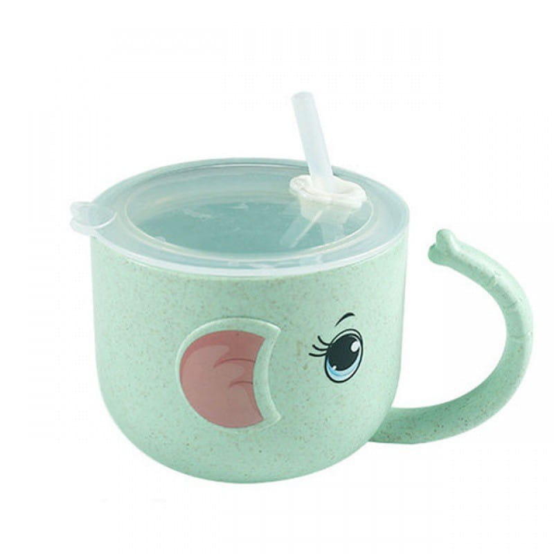 Silicone Straw Baby Feeding Bottle and Kid’s Mug - # BAGE21610003