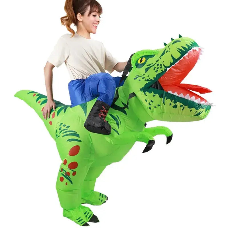 Festival Party Funny Parent-child Activity Heart Running Dragon Inflatable Clothing - # BOAA31310001