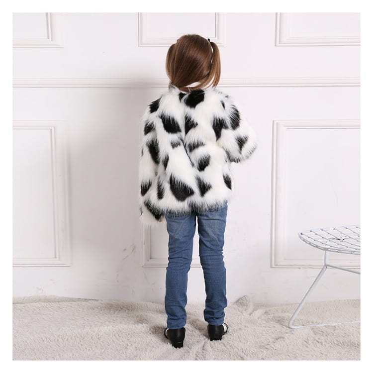Girls’ Faux Fur Coat | For Autumn and Winter - # GIAA21210052