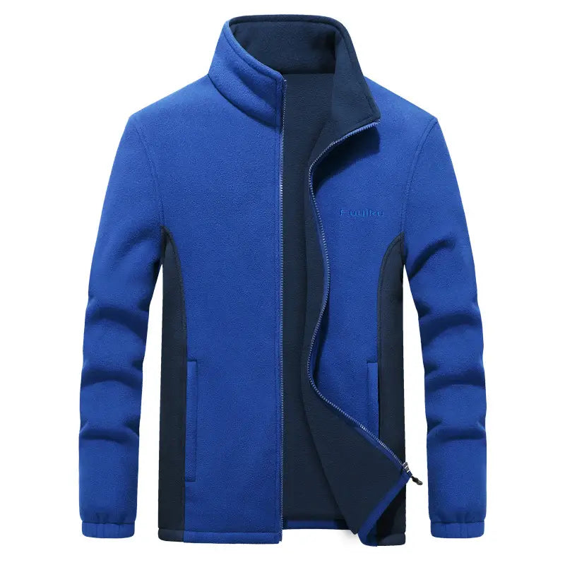 Men’s Casual Fleece Jacket for Fall and Winter