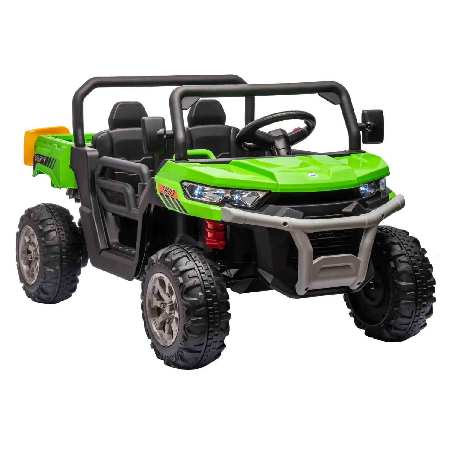 24V Ride On Truck 2 Seater Ride On UTV With 2x200W Motor Ride On Dump Truck With Dump Bed Shovel Ride On Car