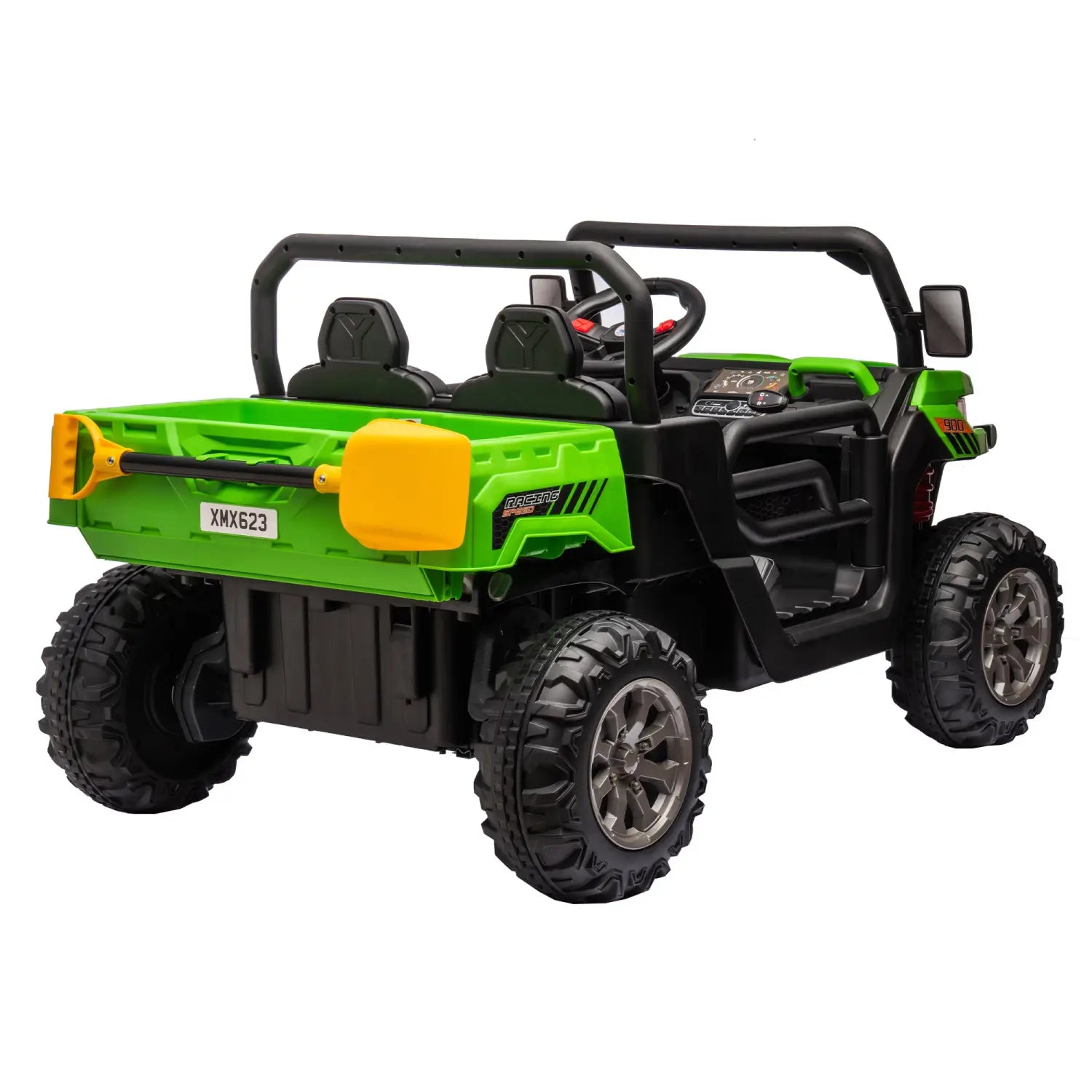 24V Ride On Truck 2 Seater Ride On UTV With 2x200W Motor Ride On Dump Truck With Dump Bed Shovel Ride On Car