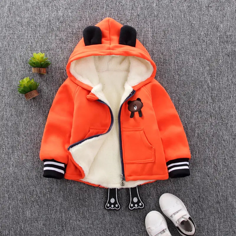 Children’s Fleece Jacket for Autumn and Winter