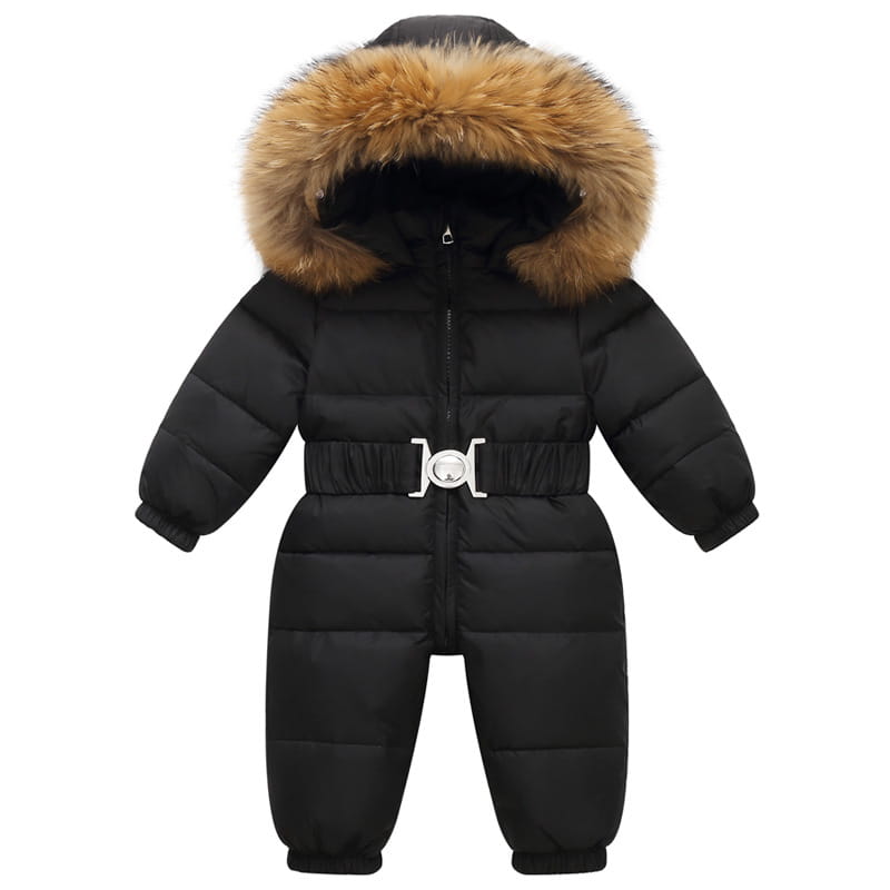 Fashionable Baby One-Piece Snowsuit for Winter Wear