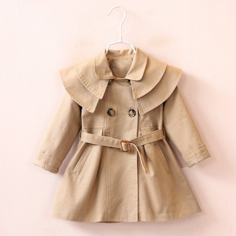 New Cotton Windbreaker for Girls in Spring and Autumn