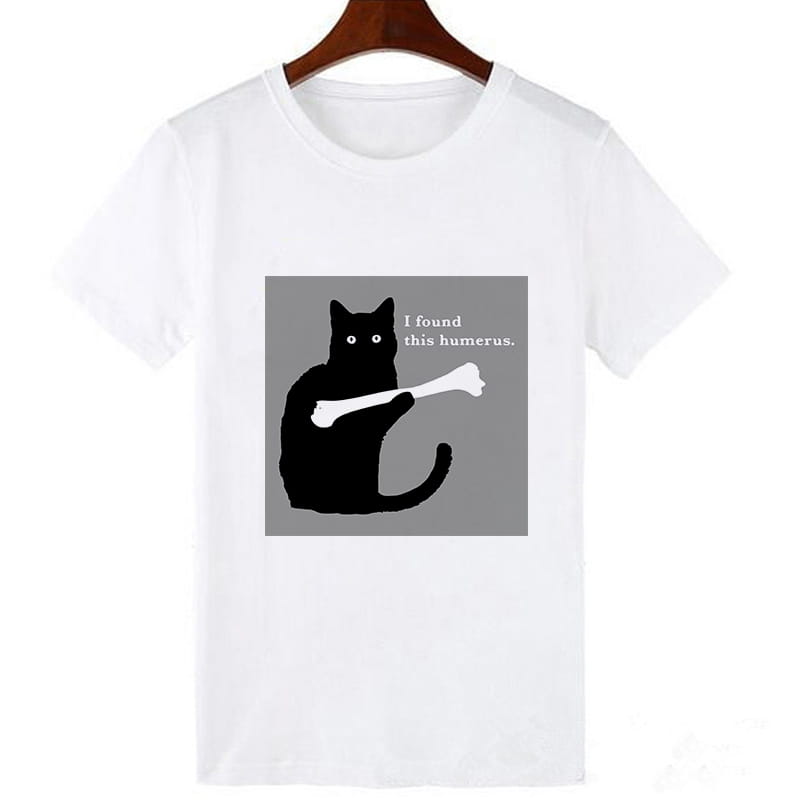 Skull Cat T-shirt 6
