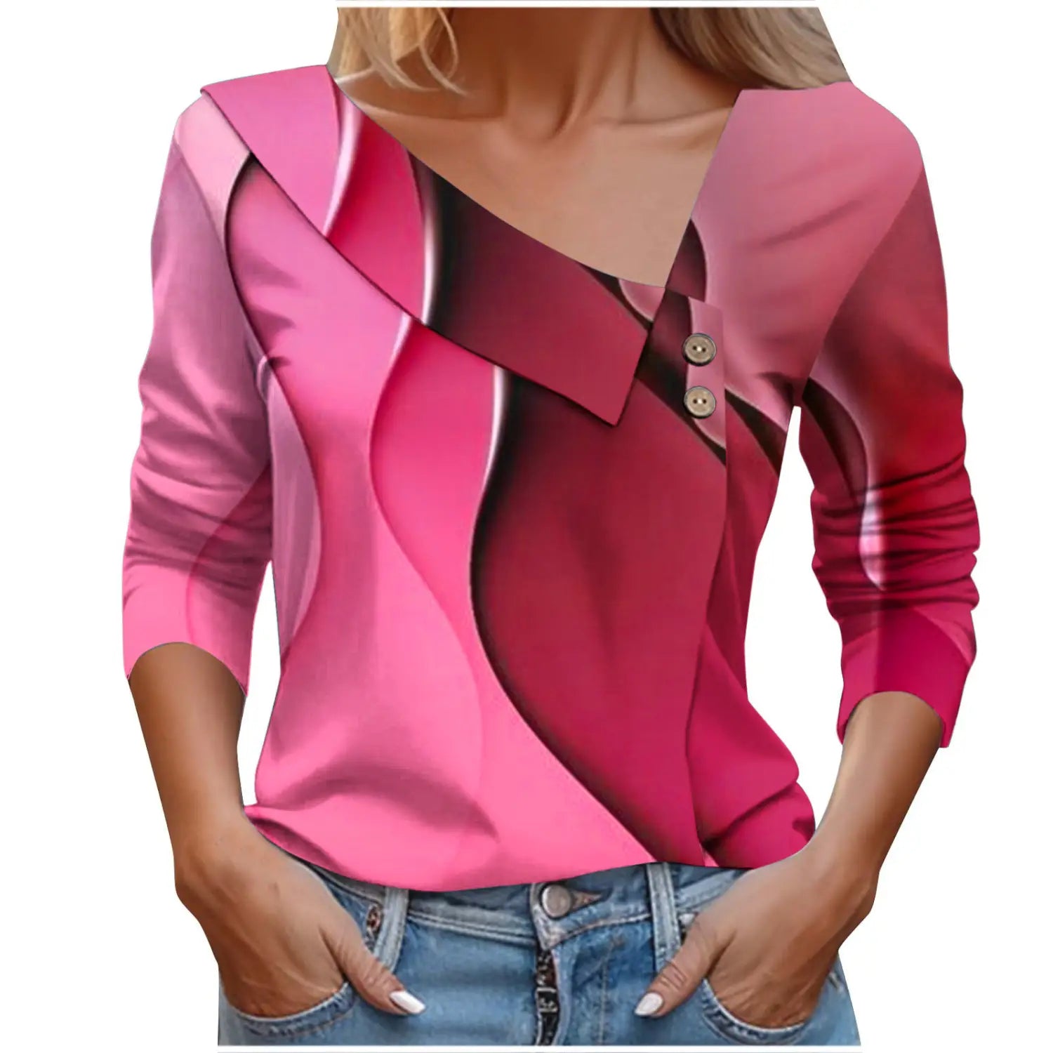 Spring Autumn Women's T-shirt