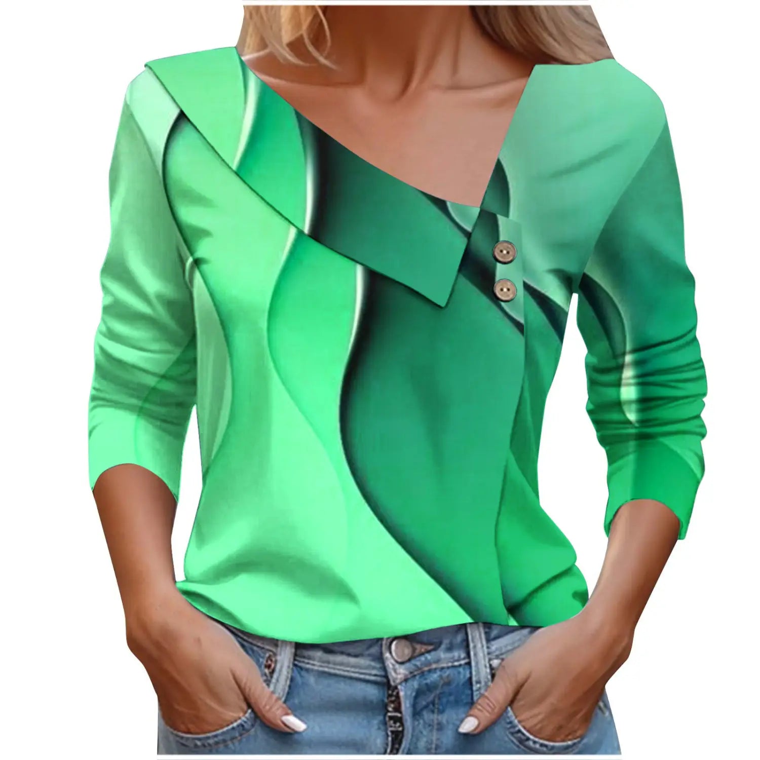 Spring Autumn Women's T-shirt
