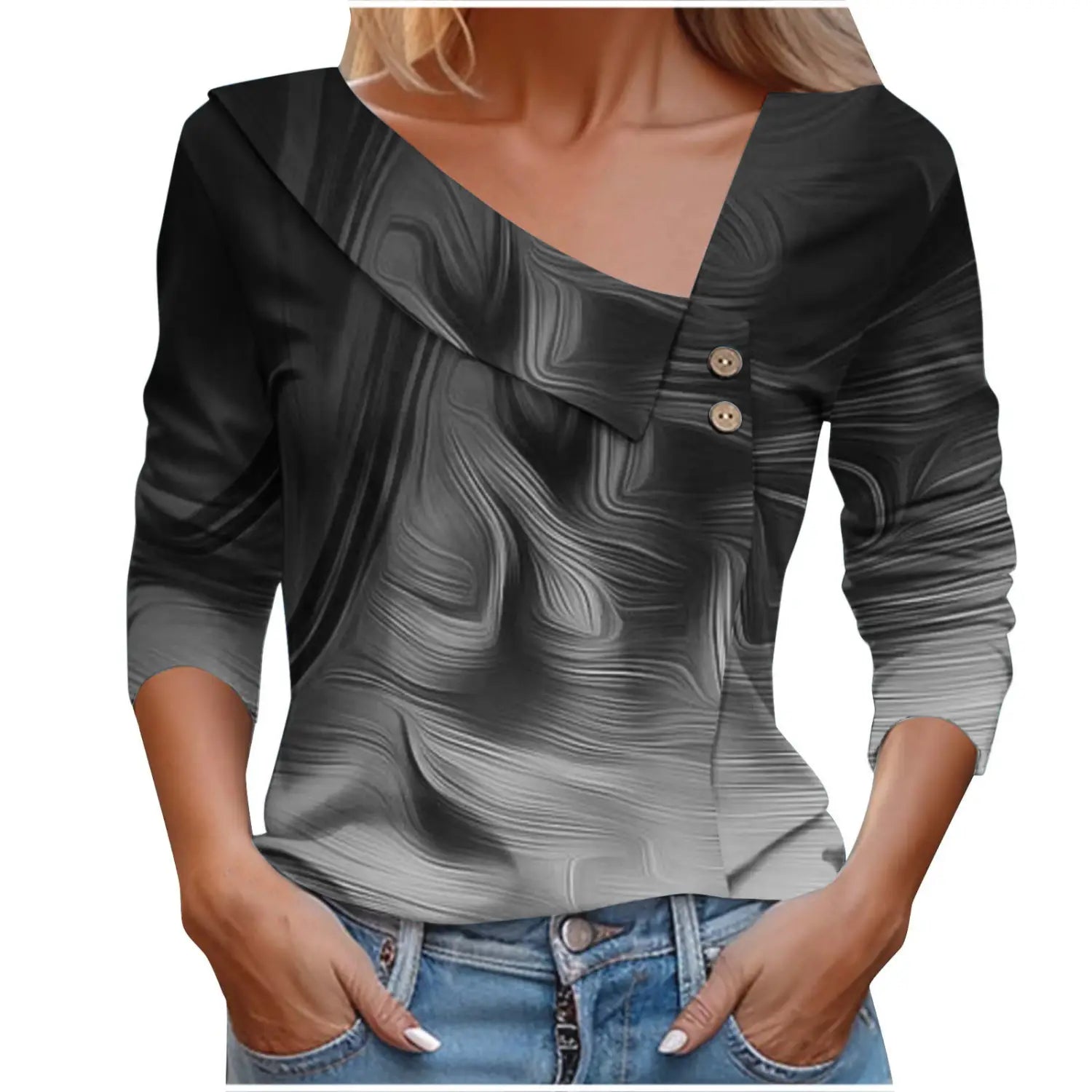 Spring Autumn Women's T-shirt