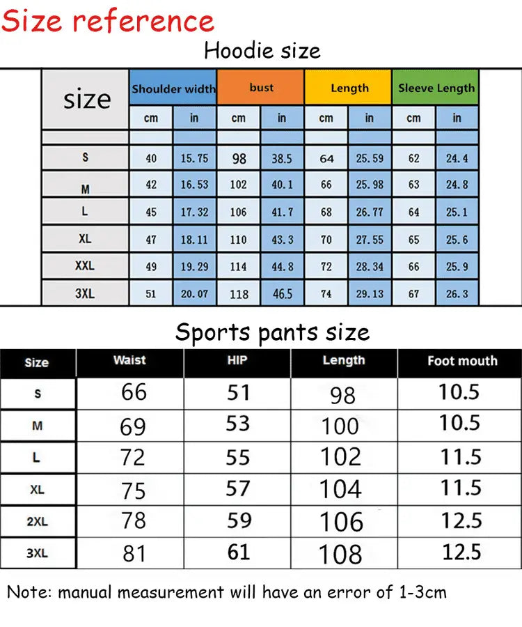 Cross-Border Men's Fleece Hooded Tracksuit Image 1