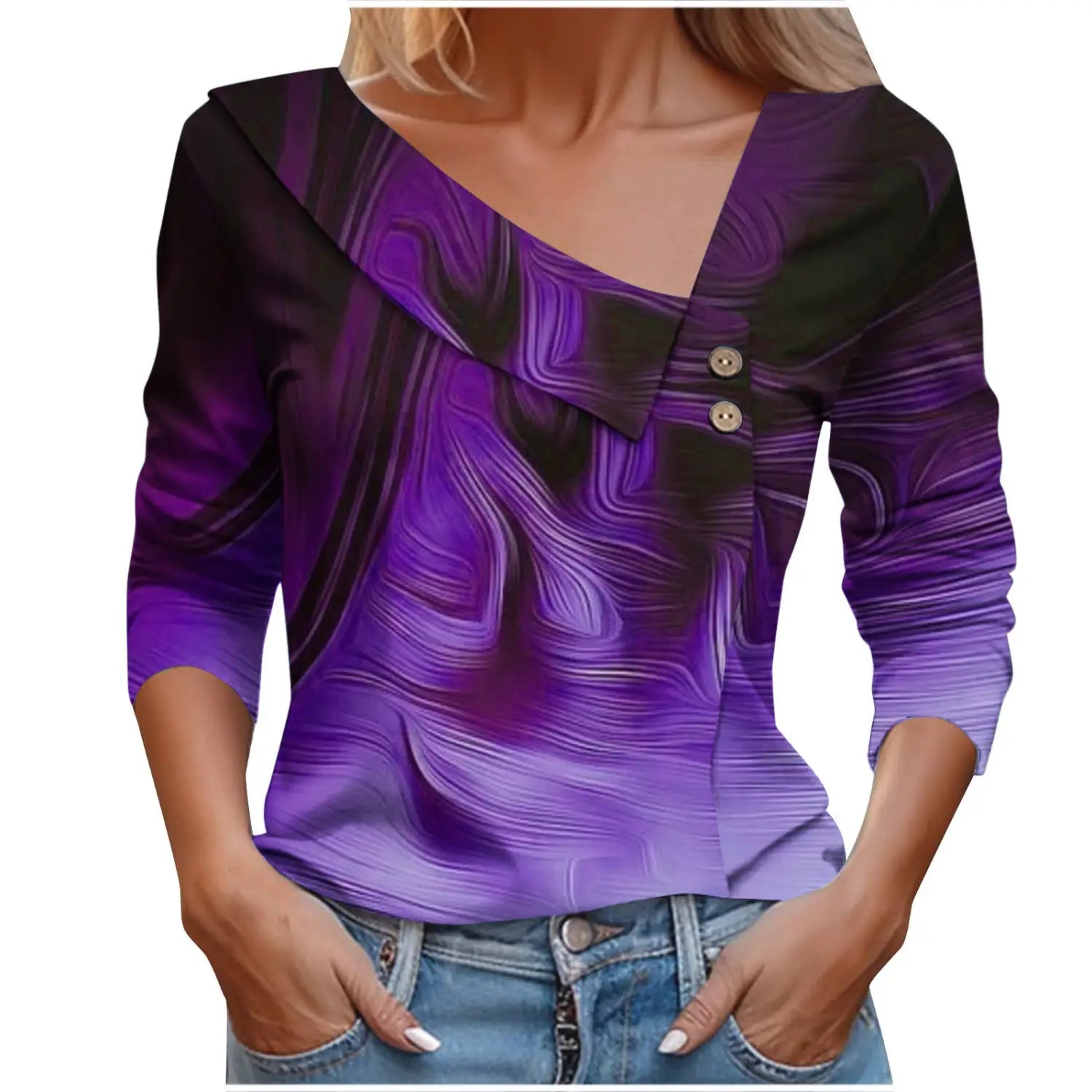 Spring Autumn Women's T-shirt