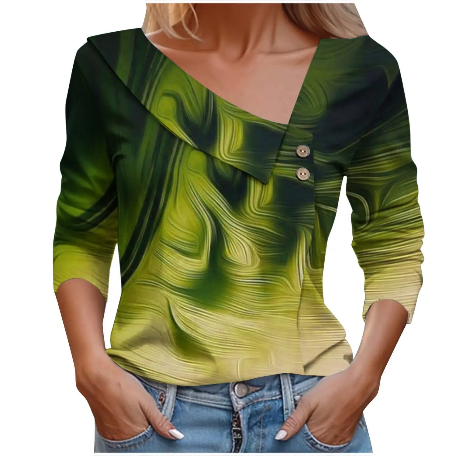 Spring Autumn Women's T-shirt