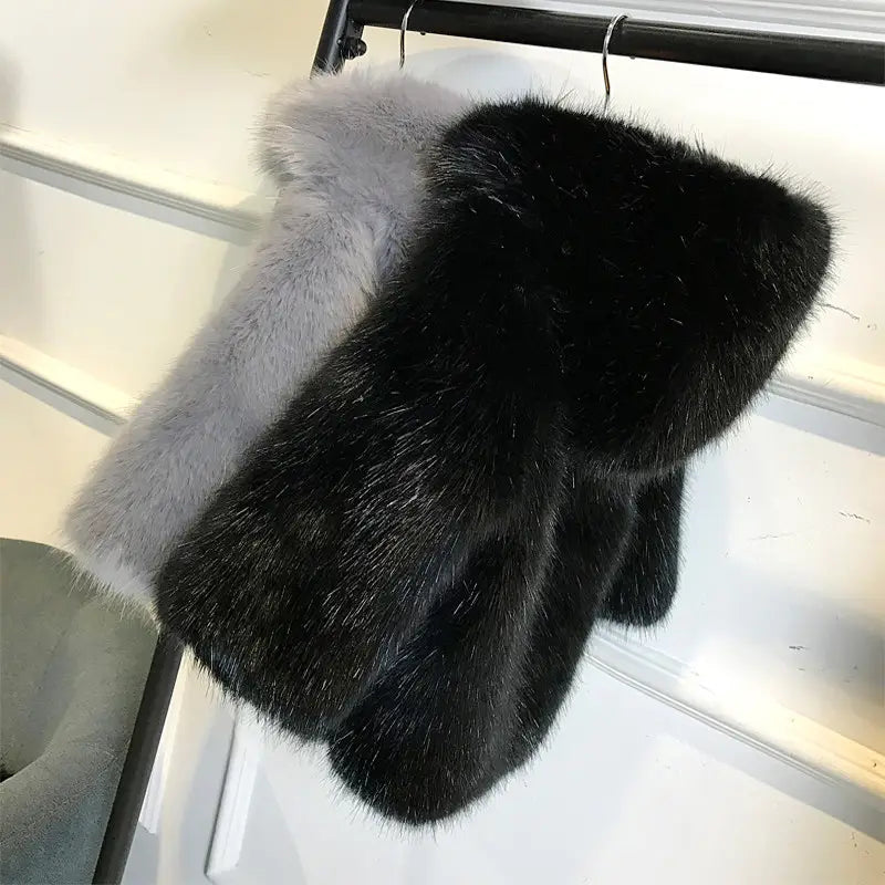 Children's Faux Fur Coat 3