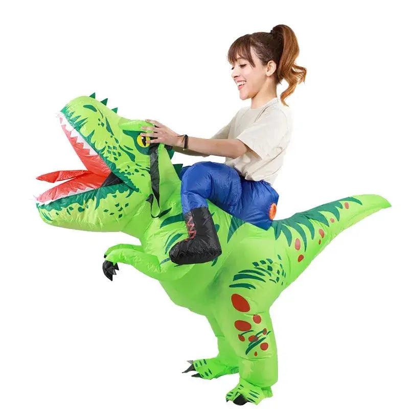 Festival Party Funny Parent-child Activity Heart Running Dragon Inflatable Clothing - # BOAA31310001