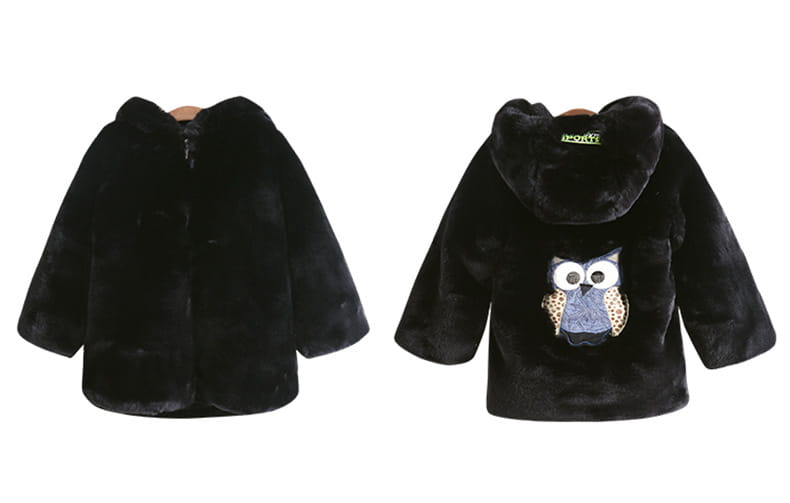 Girls' Faux Fur Coat - Image 14
