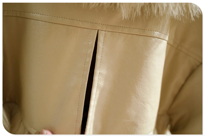 Fashion Girls’ Fur One-piece Thickened Coat- # GIAA21210050