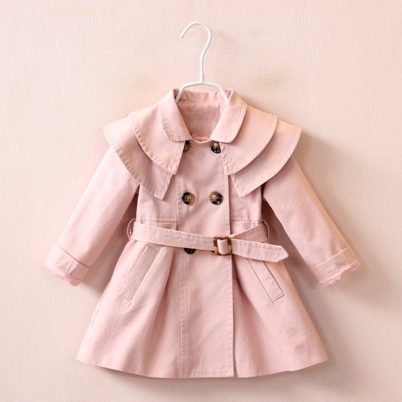 New Cotton Windbreaker for Girls in Spring and Autumn