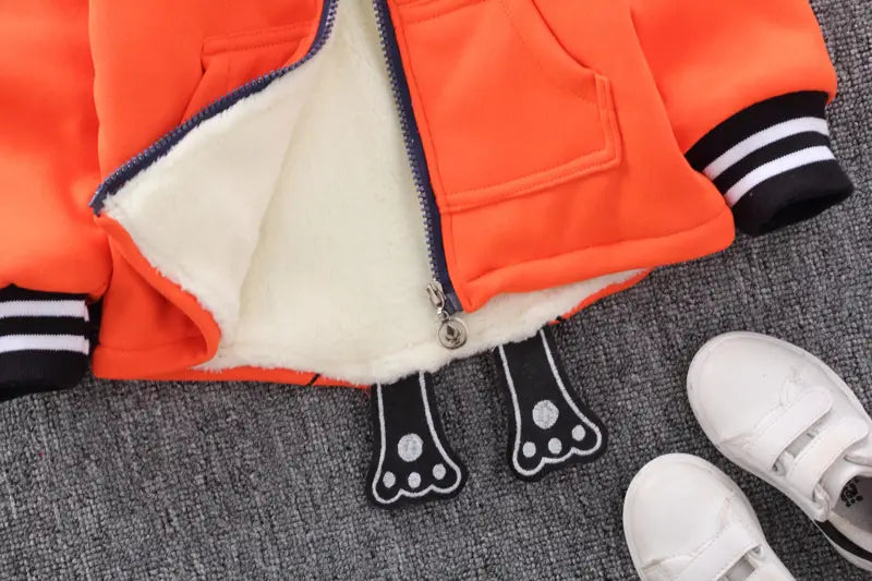 Children’s Fleece Jacket for Autumn and Winter