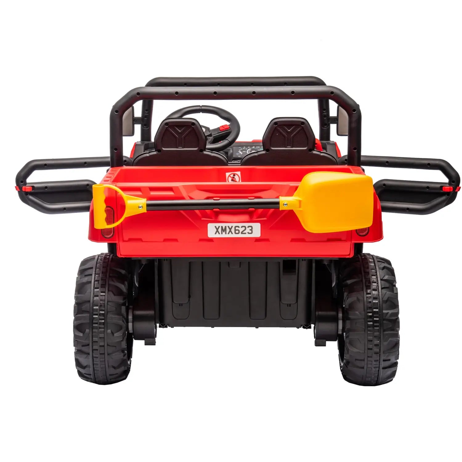 24V Ride On Truck 2 Seater Ride On UTV With 2x200W Motor Ride On Dump Truck With Dump Bed Shovel Ride On Car