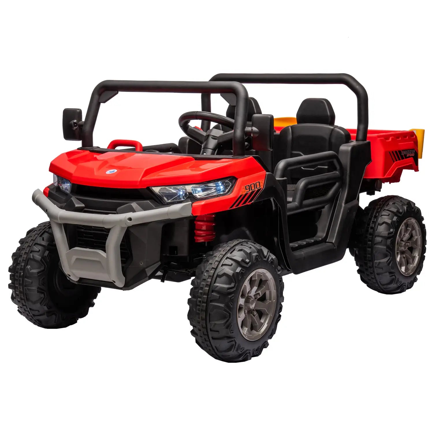 24V Ride On Truck 2 Seater Ride On UTV With 2x200W Motor Ride On Dump Truck With Dump Bed Shovel Ride On Car