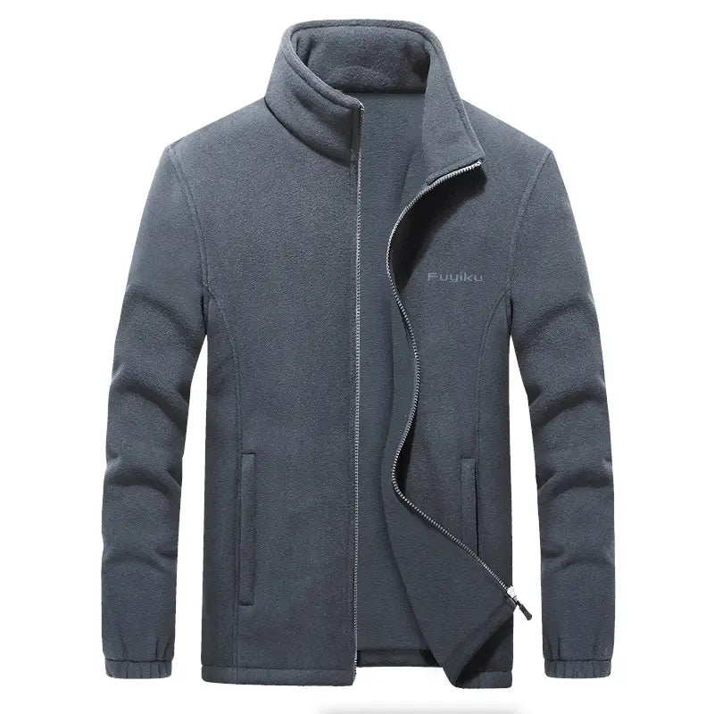 Men’s Casual Fleece Jacket for Fall and Winter