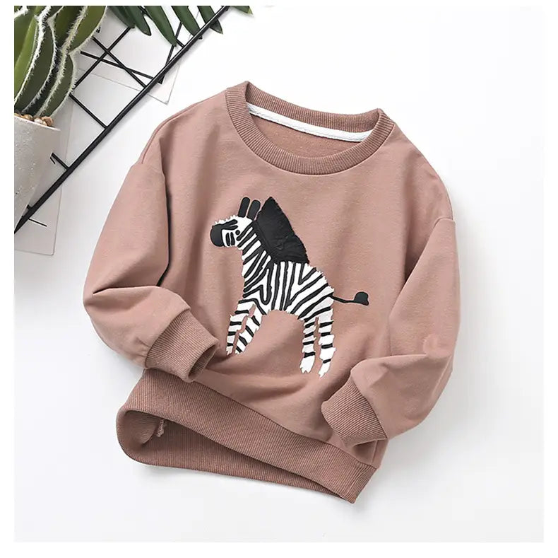 Boys’ Spring Cotton Long Sleeve T-Shirt for Kids